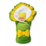 بطانية على استخراج الشتاء الأخضر والأصفر