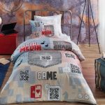 مجموعة سرير واحد للطالب