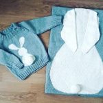 مجموعة محبوك الأصلي - منقوشة وسترة