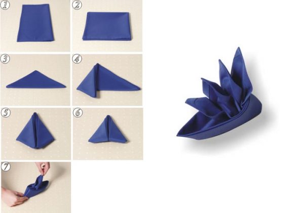 خطوة بخطوة للطي من جون