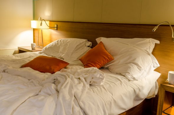 أغطية السرير