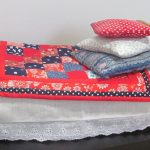 مجموعة سرير مصنوع يدويا ريفي