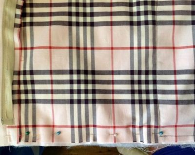 خياطة السوستة الجانبية