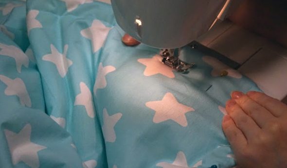 غرزة منقوشة