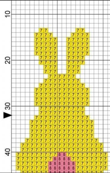الخطوط العريضة للأرانب لطيف