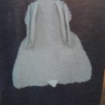 محبوك منقوشة مع الأرنب من الغزل اللونين