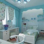 موضوع الأزرق في تصميم الأطفال