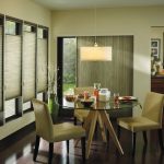 تصميم منطقة لتناول الطعام على الطراز الحديث.