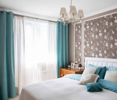 ستائر الفيروز والمنسوجات