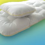 مرتبة أطفال في مهد باللون الأبيض