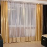 ستائر بلونين لغرفة المعيشة