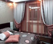 الستائر مزدوجة من جانب