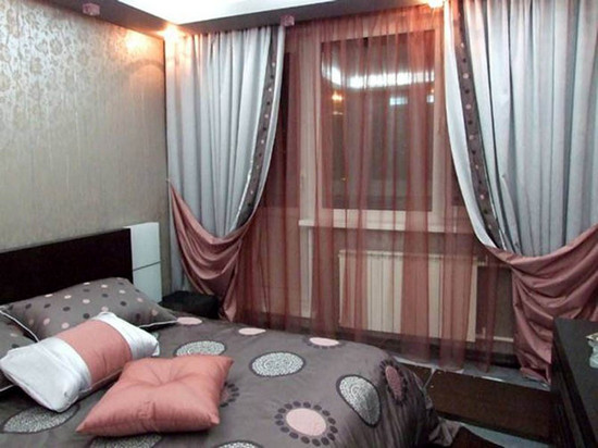 الستائر مزدوجة من جانب