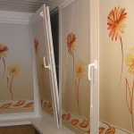 نوافذ شرفة مع ستائر كاسيت