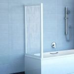 شاشة بلاستيكية لجانب الحمام