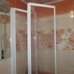 ستارة شفافة على الإطار PVC