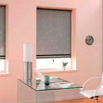 تصميم دراسة مع مصاريع الأسطوانة على النوافذ