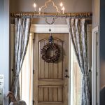 قضيب ستارة مصنوع من الخشب الغير مصبوغ المعالج