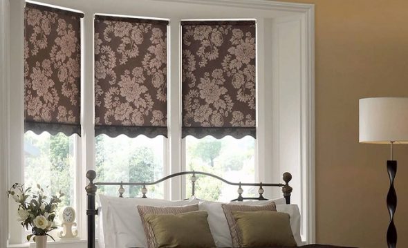 الستائر الرومانية الكلاسيكية