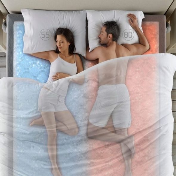 على فراش الماء يمكن أن ينام معا