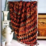 غطاء سرير محبوك