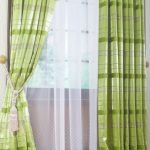 ستائر زيتية مخططة أفقية