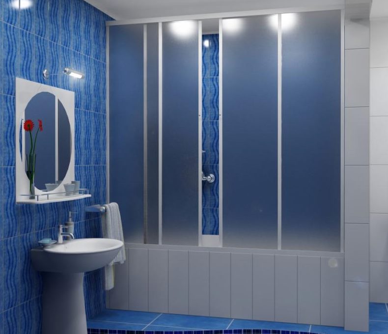 ستائر بلاستيكية منزلقة بسطح غير لامع