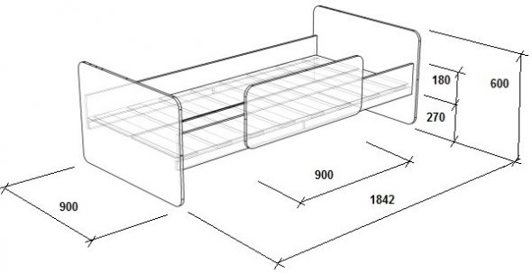 السرير في سن المراهقة