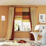 الستائر الملفوفة متعددة الألوان المثبتة على الطنف الرئيسي مع الستائر