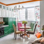 مجموعة الكلاسيكية في المناطق الداخلية من المطبخ