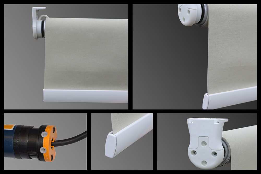 ستارة كهربائية للنوافذ البلاستيكية