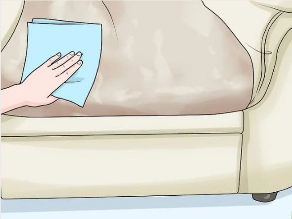 نغسل الرغوة وآثار الصابون