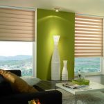 تصميم غرفة المعيشة مع المزهريات الكلمة