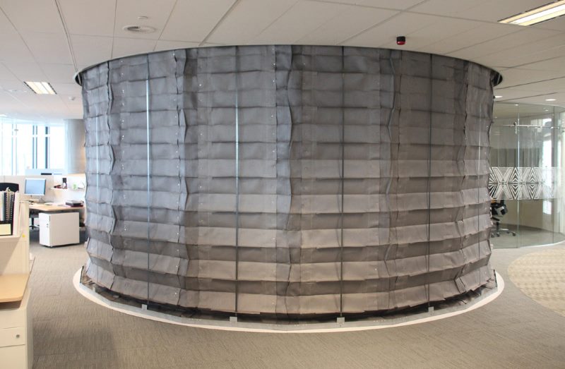 ستائر مضادة للحريق في المساحات المكتبية