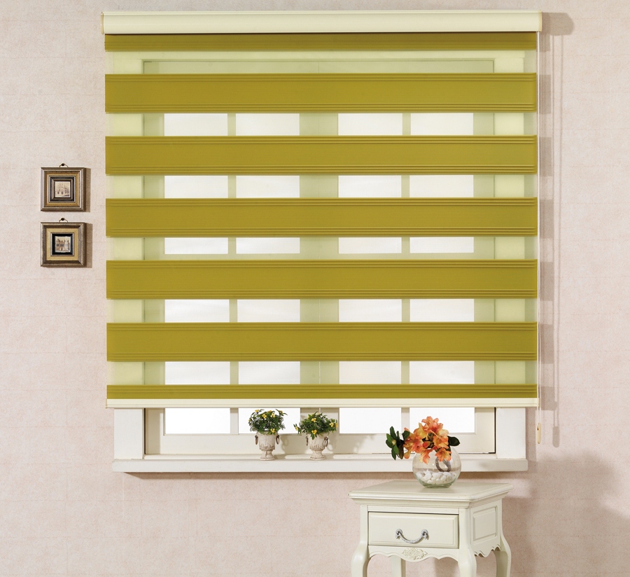 شرائط ظل باستيل على ستائر ملفوفة ليل نهار