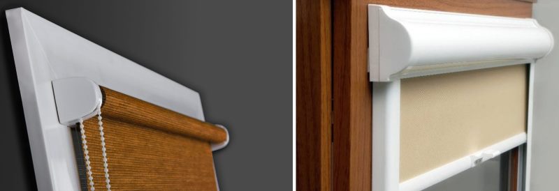 أنواع الستائر الدوارة للنوافذ البلاستيكية