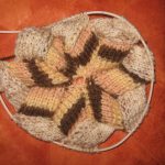 الحياكة من ألوان مختلفة