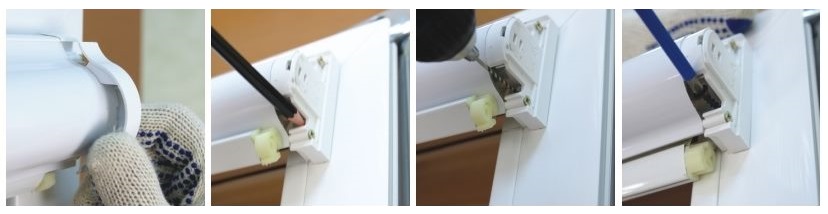 إصلاح حالة الستائر من نوع الكاسيت