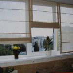 إصدار شرفة استخدام الستائر الرومانية