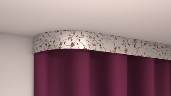 الطنف الزخرفية للستائر