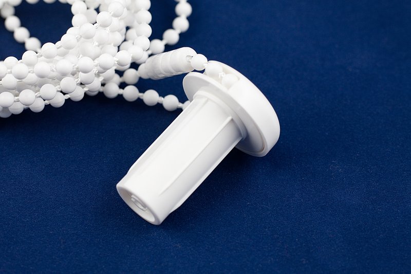 آلية التحكم في السلسلة لبناء لفة الستار