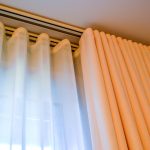 قضيب ستارة صف مزدوج للستائر