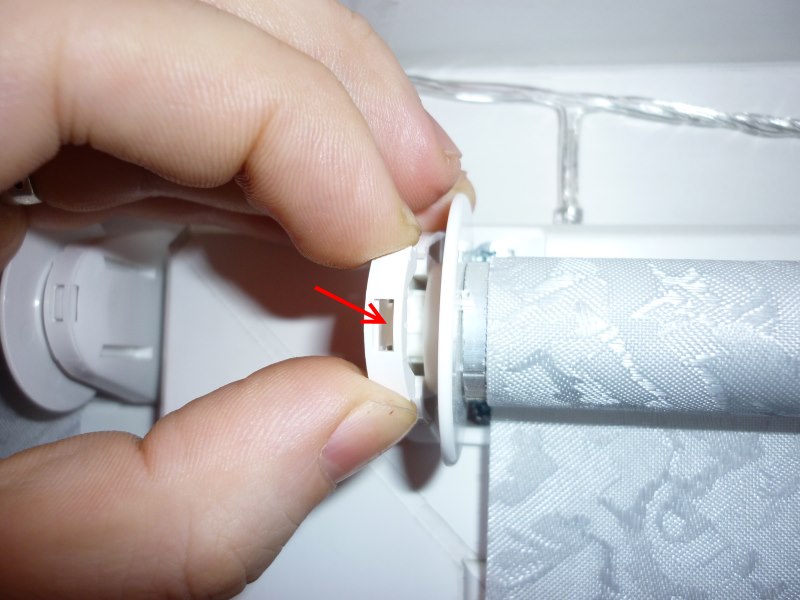 فتحة المشبك في قوس العمياء العمياء