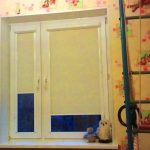 ستائر كاسيت على النوافذ البلاستيكية