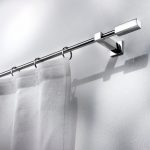 ستارة معدنية مستقيمة مع حلقات