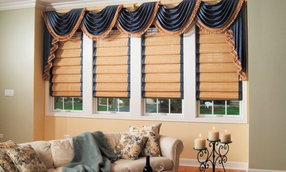 تتالي الستائر كاملة مع امبريكين