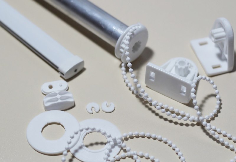 قطع من البلاستيك للستائر لفة