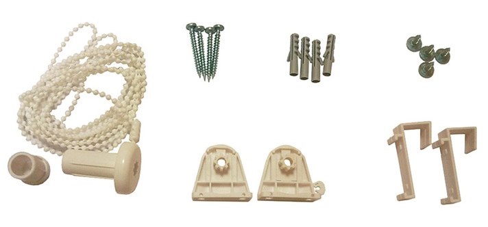 طقم التحكم وتركيب الستائر الدوارة