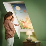 طباعة الصور على الستائر الدوارة في الحضانة