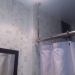 قضيب معدني مع جبل سقف إضافي